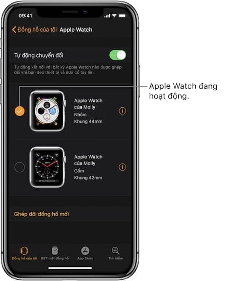 ghep doi apple watch voi iphone 1 - Hướng dẫn thiết lập và ghép đôi Apple Watch với iPhone