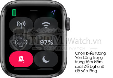 bat che do yen lang - Apple Watch không nghe gọi được và cách khắc phục các lỗi nghe gọi thường gặp
