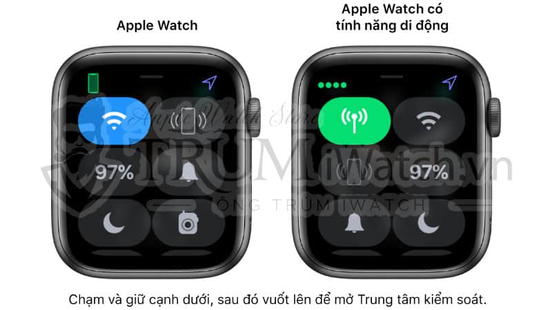 cach dong mo trung tam kiem soat tren apple watch - Apple Watch không nghe gọi được và cách khắc phục các lỗi nghe gọi thường gặp