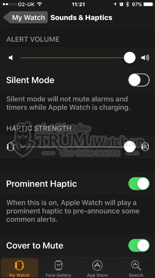 Apple Watch Sound Haptics - Apple Watch không nghe gọi được và cách khắc phục các lỗi nghe gọi thường gặp
