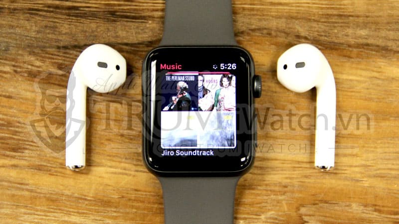 nghe nhac tren apple watch voi tai nghe bluetooth - Cách nghe nhạc trên Apple Watch không cần đến iPhone